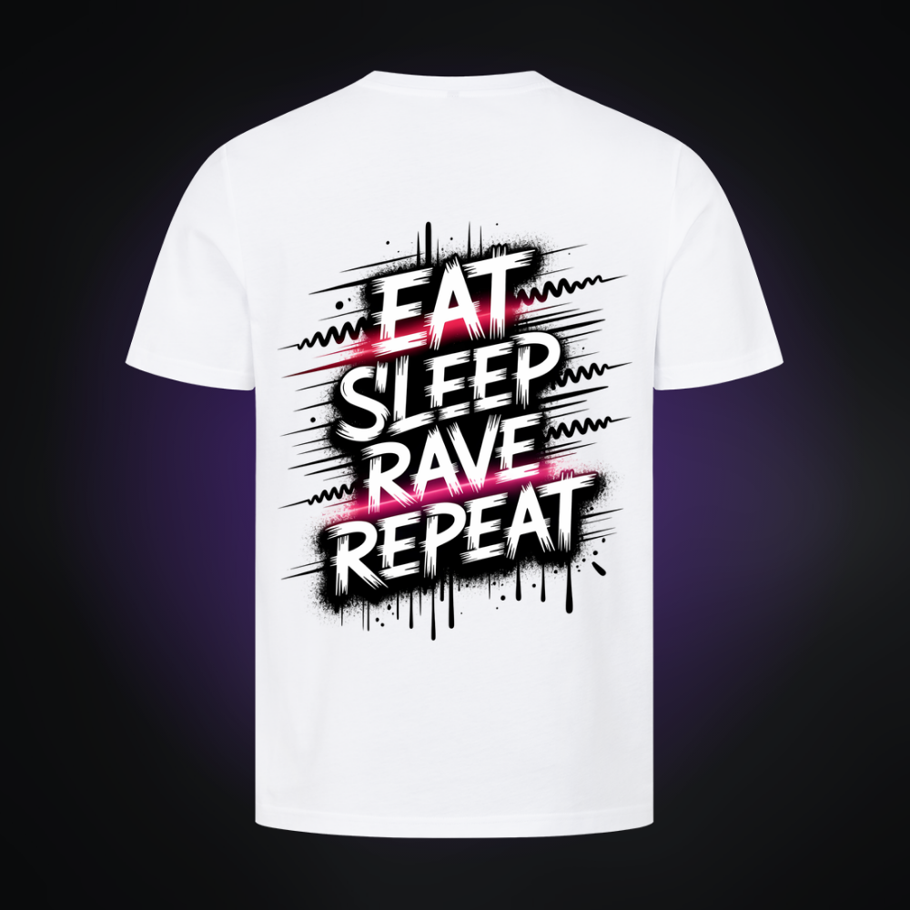 EAT SLEEP RAVE REPEAT Premium T-Shirt