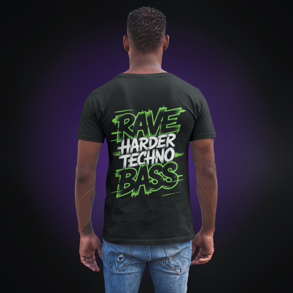 RAVE HARDER TECHNO BASS Premium T-Shirt