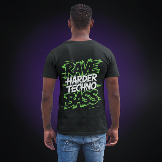 RAVE HARDER TECHNO BASS Premium T-Shirt