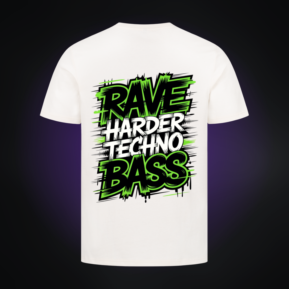 RAVE HARDER TECHNO BASS Premium T-Shirt