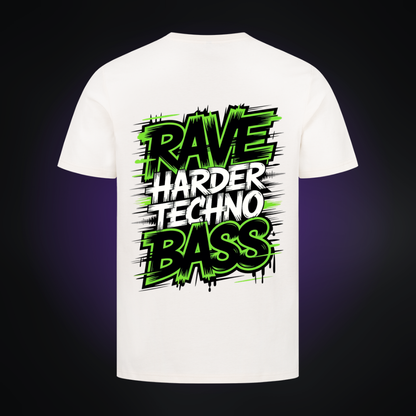 RAVE HARDER TECHNO BASS Premium T-Shirt