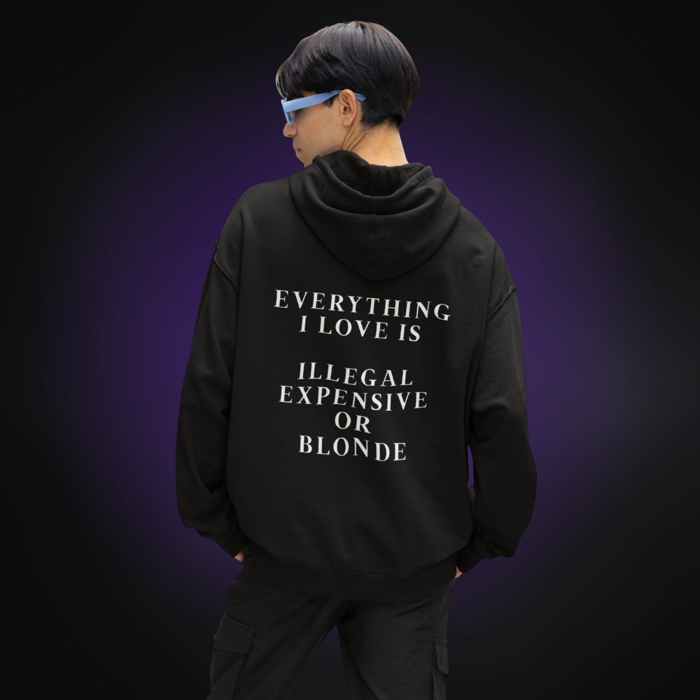 EVERYTHING I LOVE Oversized Hoodie