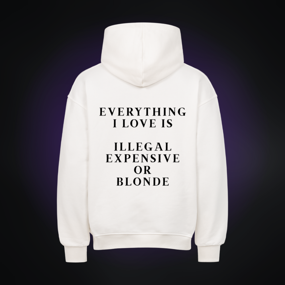EVERYTHING I LOVE Oversized Hoodie