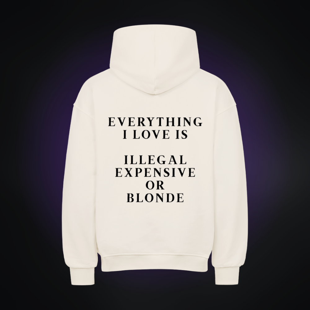EVERYTHING I LOVE Oversized Hoodie