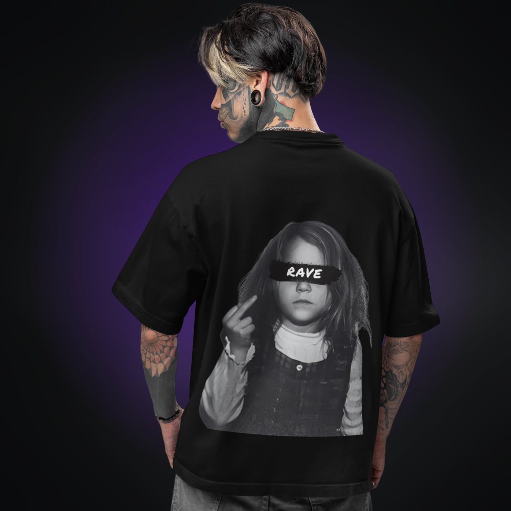 RAVE KID Oversized Shirt