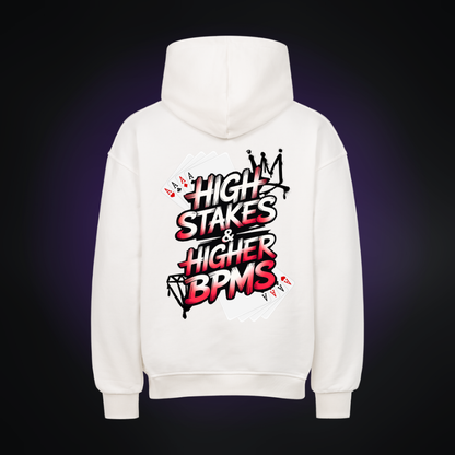 HIGH STAKES & HIGHER BPMS Oversized Hoodie