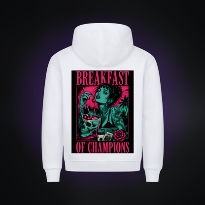 BREAKFAST OF CHAMPIONS Premium Hoodie