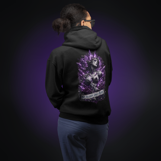 NO SLEEP ONLY RAVE Premium Hoodie