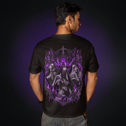 RAVE OR DIE Oversized Shirt