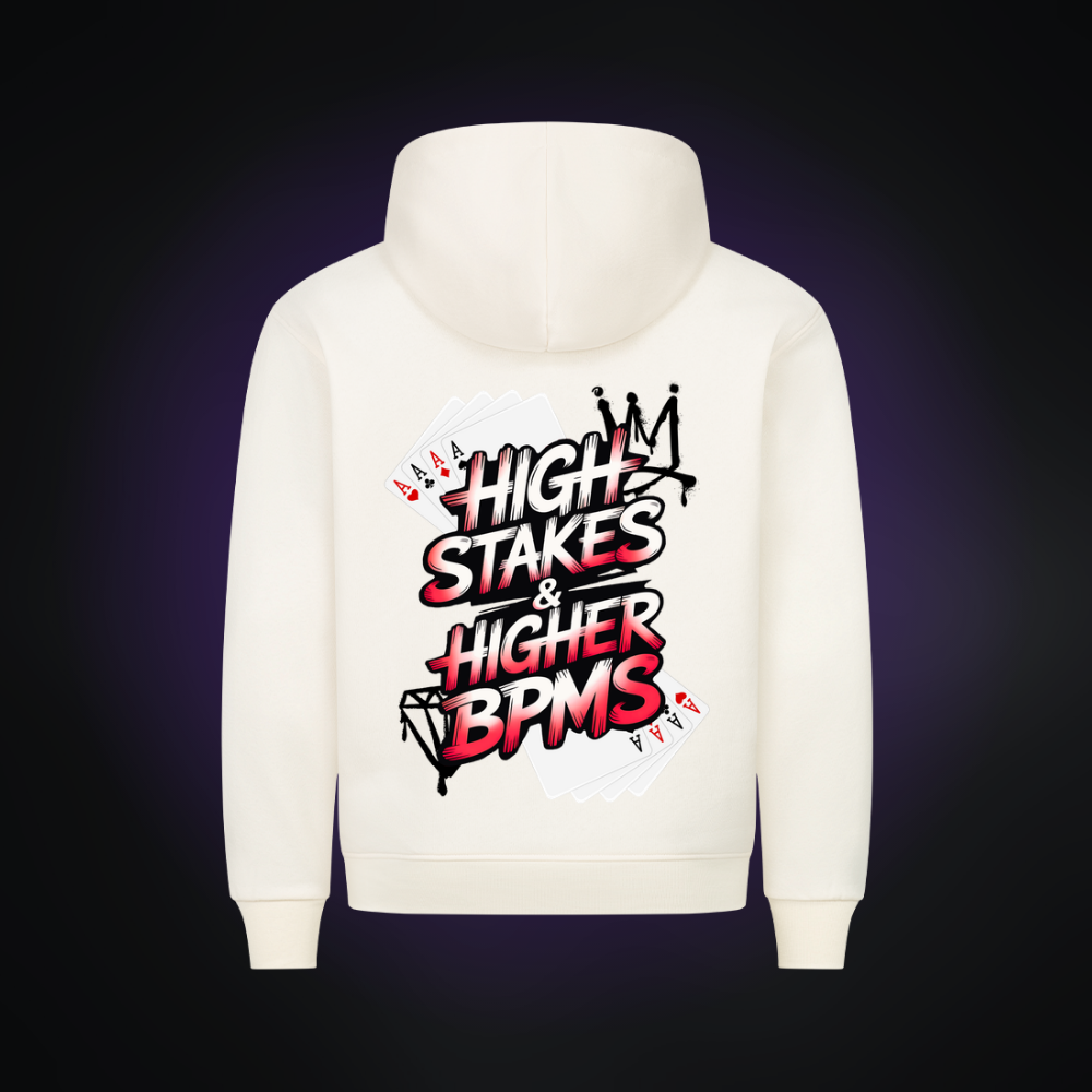 HIGH STAKES & HIGHER BPMS Premium Hoodie