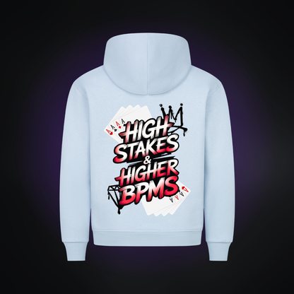 HIGH STAKES & HIGHER BPMS Premium Hoodie