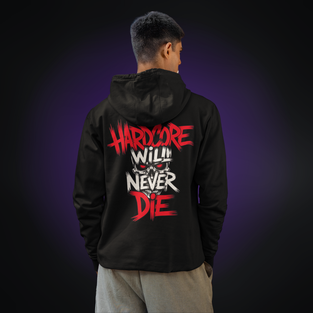 HARDCORE WILL NEVER DIE Premium Hoodie