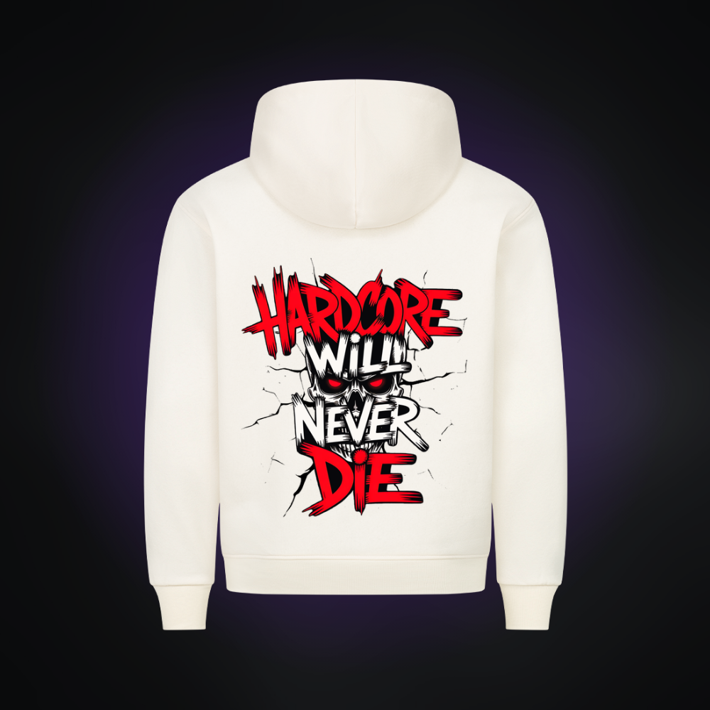 HARDCORE WILL NEVER DIE Premium Hoodie