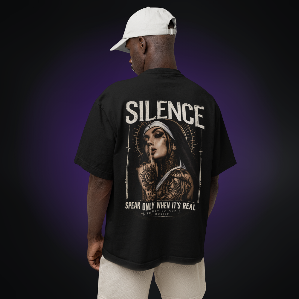SILENCE Oversized Shirt
