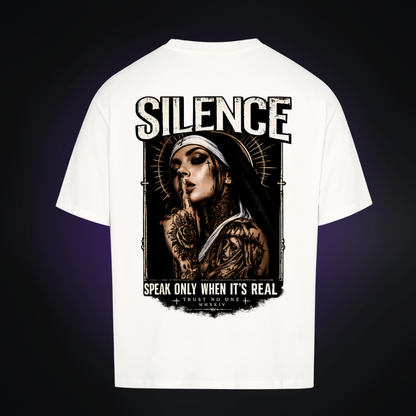 SILENCE Oversized Shirt