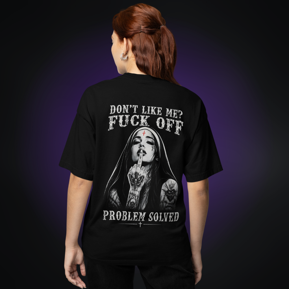 F*CK OFF Oversized Shirt