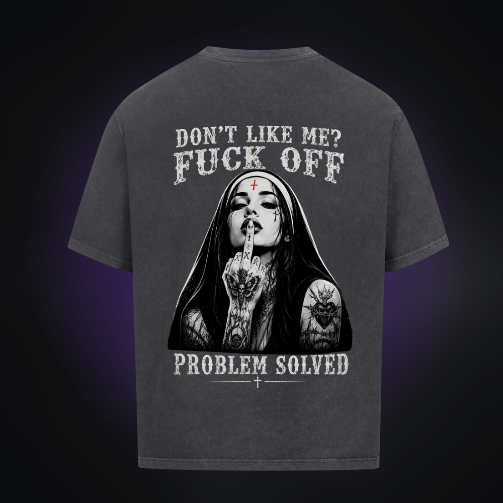 F*CK OFF Oversized Shirt