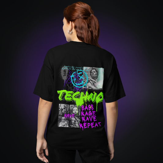 TECHNO Oversized Shirt